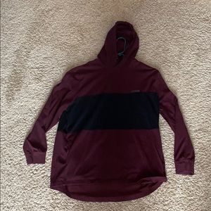 Maroon hoodie